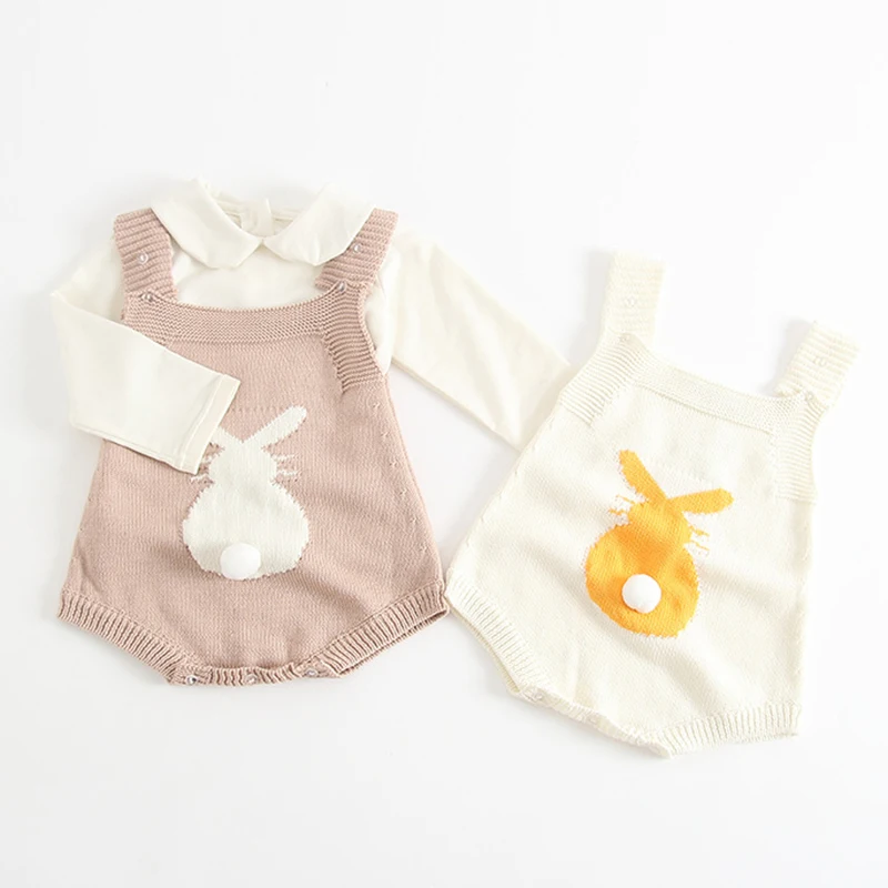 New 2020 Spring Autumn Boys Girls Braces Jumpsuits Clothes Baby Boys Girls Printing Vest Rompers Knitted Children Rompers 
New 2020 Spring Autumn Boys Girls Braces Jumpsuits Clothes Baby Boys Girls Printing Vest Rompers Knitted Children Rompers