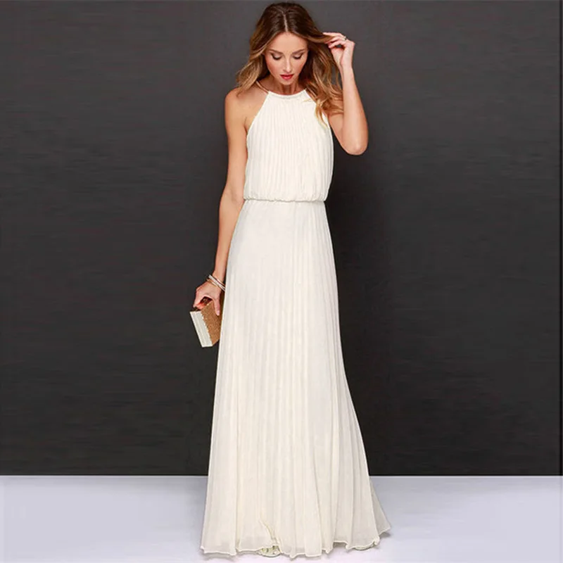 Solid Loose Casual Dress 2021 Summer Women Fashion Classic Dress Sleeveless Round Collar The Sexy Pleated Waist Line Long Dress
Solid Loose Casual Dress 2021 Summer Women Fashion Classic Dress Sleeveless Round Collar The Sexy Pleated Waist Line Long Dress
