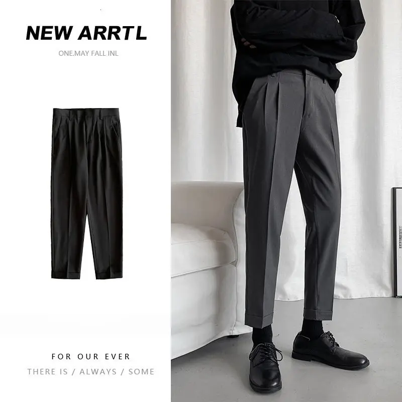 Men's Trousers Korean Style 2021 Straight Leg Casual The Office A Formal Occasions The New Listing Fashion Trend
Men's Trousers Korean Style 2021 Straight Leg Casual The Office A Formal Occasions The New Listing Fashion Trend