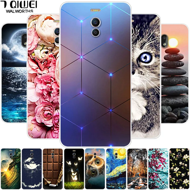 Для Meizu M6 Note чехол силиконовый мягкий ТПУ задняя крышка для M6Note M 6 тонкий Fundas Pro 7 Plus