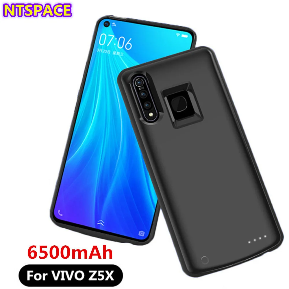 6500 мА/ч Портативный Мощность банк ЧЕХОЛ ДЛЯ VIVO Z5X Батарея Зарядное устройство