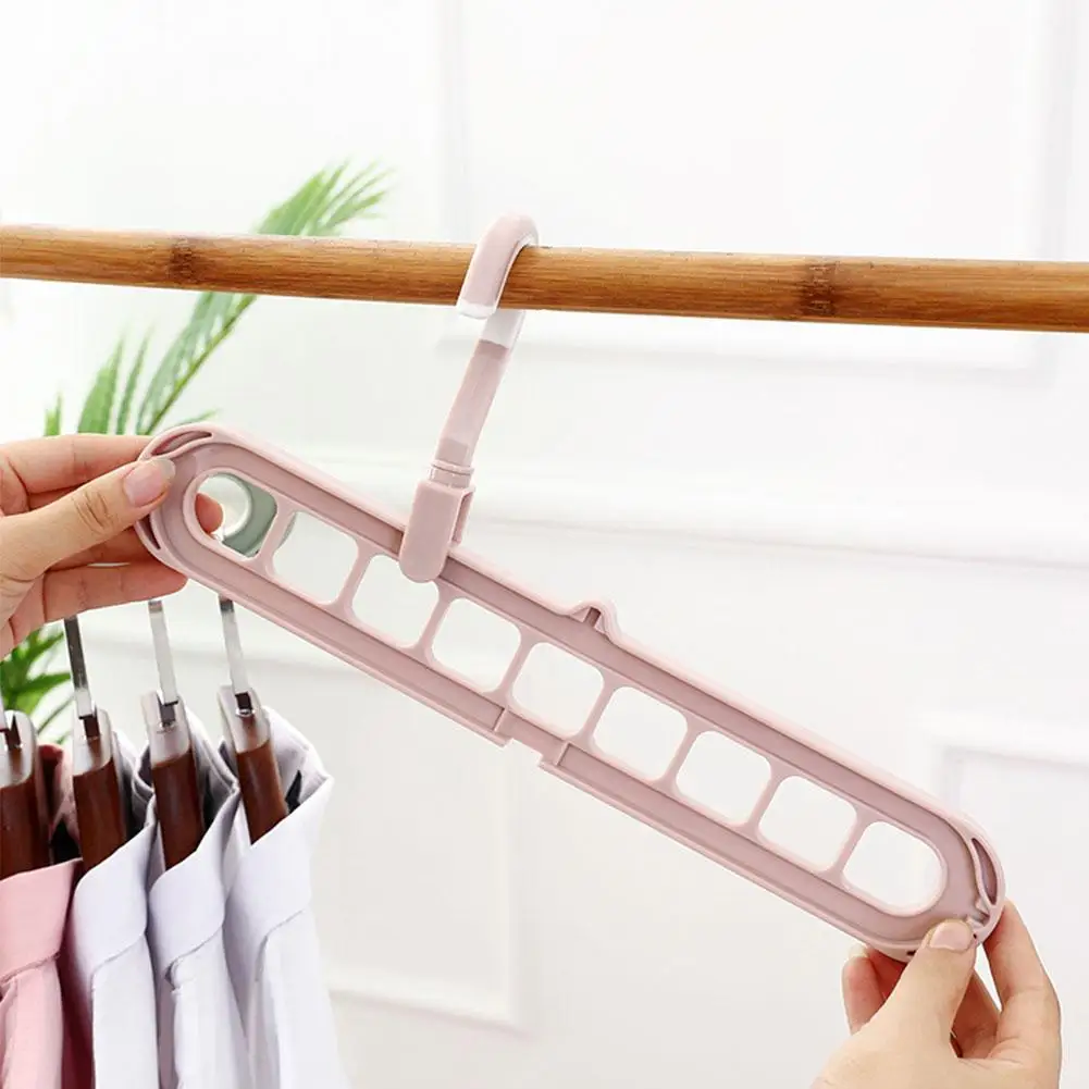 9Holes Magic Clothes Hanger Closet Organizer Space Saving Hanger Multi-port Clothing Rack Plastic Scarf Cabide Storage Hangers
9Holes Magic Clothes Hanger Closet Organizer Space Saving Hanger Multi-port Clothing Rack Plastic Scarf Cabide Storage Hangers