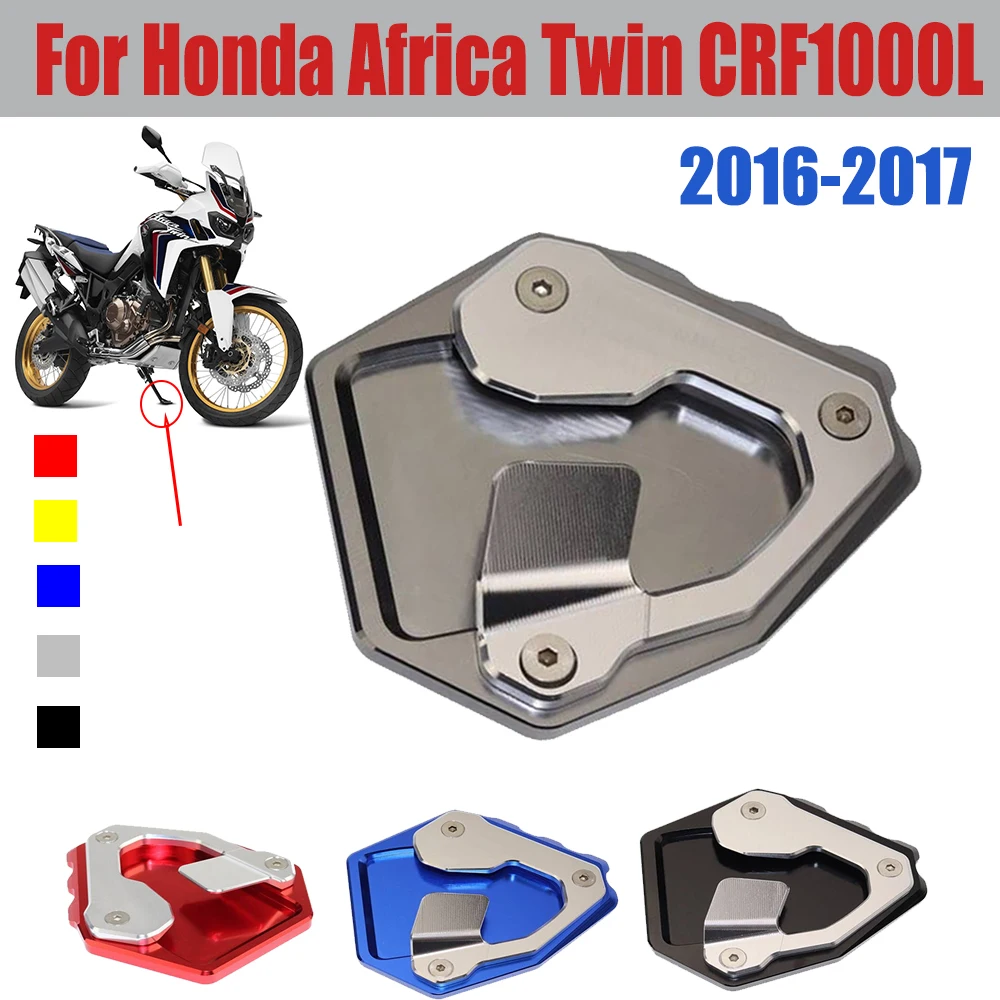 For Honda Africa Twin CRF1000L 2016 2017 Motorcycle Accessories Kickstand Foot Side Extension Pad Support Plate Enlarge Stand
For Honda Africa Twin CRF1000L 2016 2017 Motorcycle Accessories Kickstand Foot Side Extension Pad Support Plate Enlarge Stand