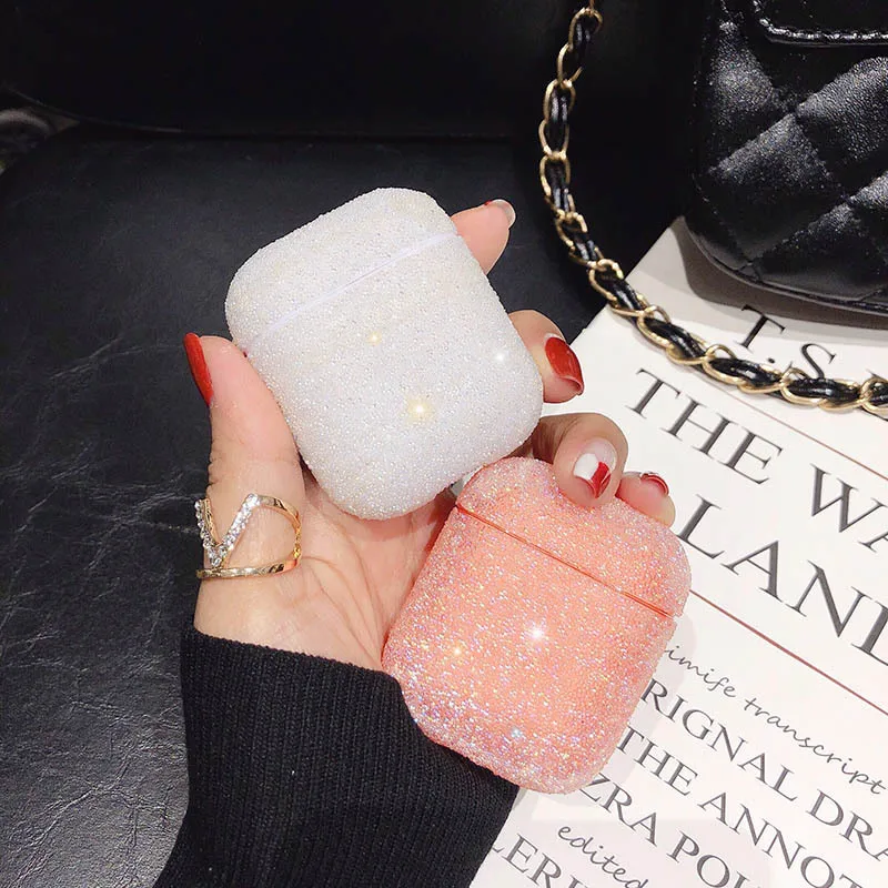 Luxury 3D Bling Glitter Diamonds hard case for Apple Airpods 1 2 Protective Case Headset Earphone Accessories cover Charging box
Luxury 3D Bling Glitter Diamonds hard case for Apple Airpods 1 2 Protective Case Headset Earphone Accessories cover Charging box