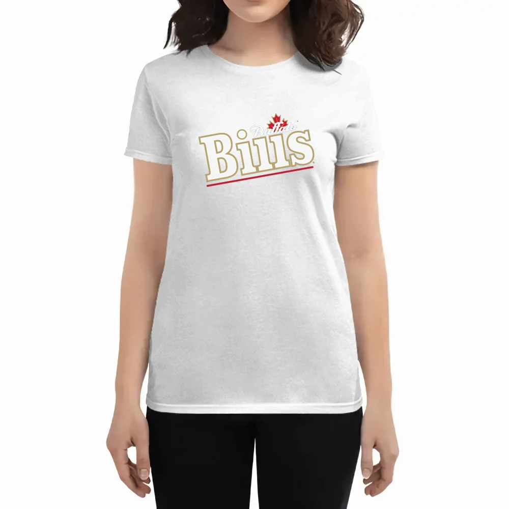 Buffalo Bills Brew Printing Woman Tshirts Casual Loose All-match Tee Shirt Crewneck Graphic T-shirt Summer Soft Women T-shirts
Buffalo Bills Brew Printing Woman Tshirts Casual Loose All-match Tee Shirt Crewneck Graphic T-shirt Summer Soft Women T-shirts