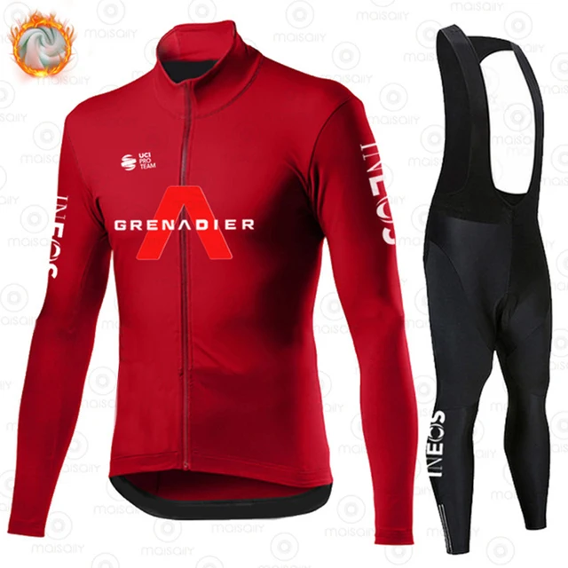 INEOS Grenadier Winter Thermal Fleece Cycling Jersey Racing Bike Cycling Suits Mountian Bicycle Cycling Clothing Ropa Ciclismo
INEOS Grenadier Winter Thermal Fleece Cycling Jersey Racing Bike Cycling Suits Mountian Bicycle Cycling Clothing Ropa Ciclismo