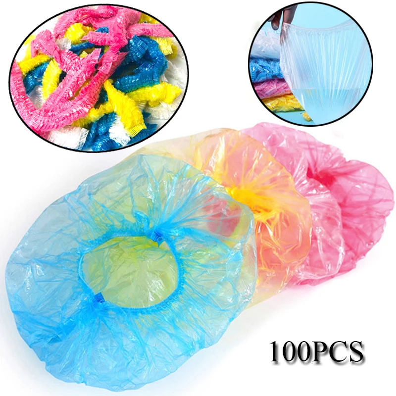Hot Sold 100Pcs Disposable Shower Cap Plastic Waterproof Transparent Shower Hat Hotel For Travel Home One Time Bathroom Products
Hot Sold 100Pcs Disposable Shower Cap Plastic Waterproof Transparent Shower Hat Hotel For Travel Home One Time Bathroom Products