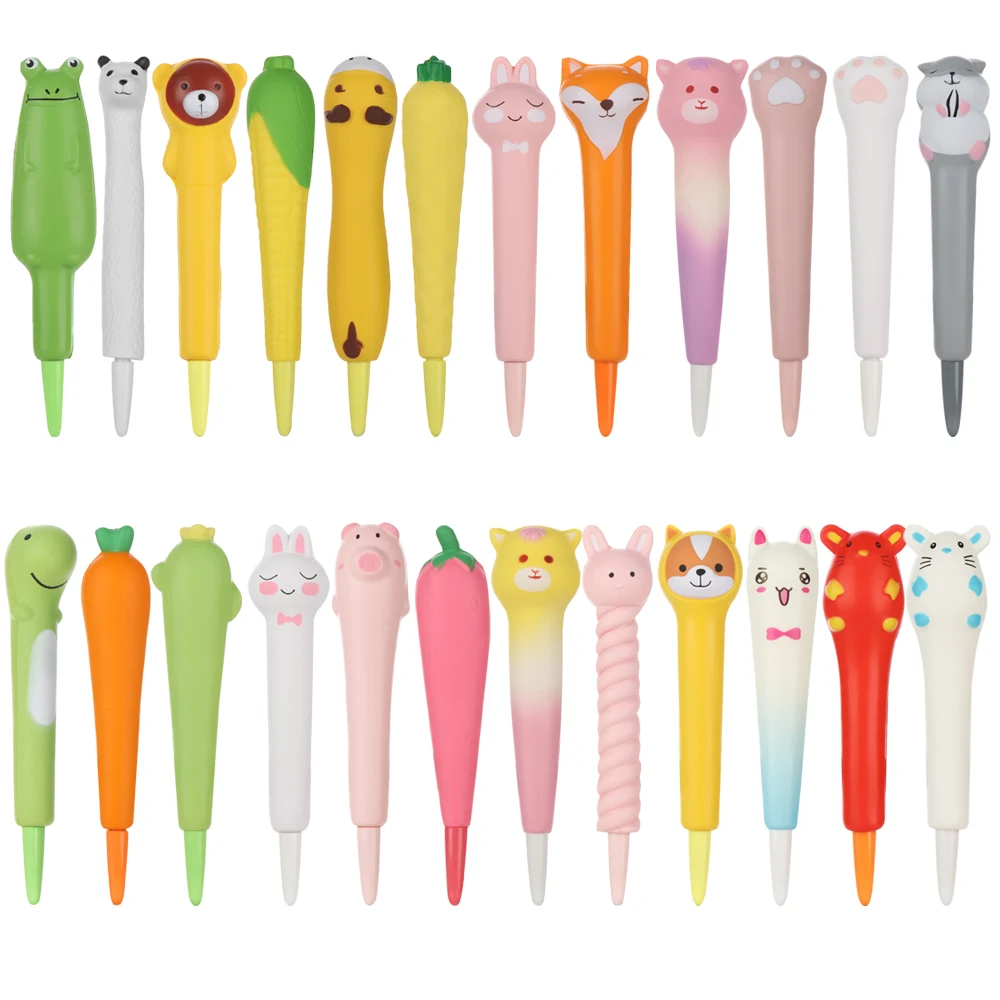 Cartoon Signature Squeeze Foam Pen Pencils Stress Relieve Squishy Gel Pen School Office Stationery Writing Supplies
Cartoon Signature Squeeze Foam Pen Pencils Stress Relieve Squishy Gel Pen School Office Stationery Writing Supplies
