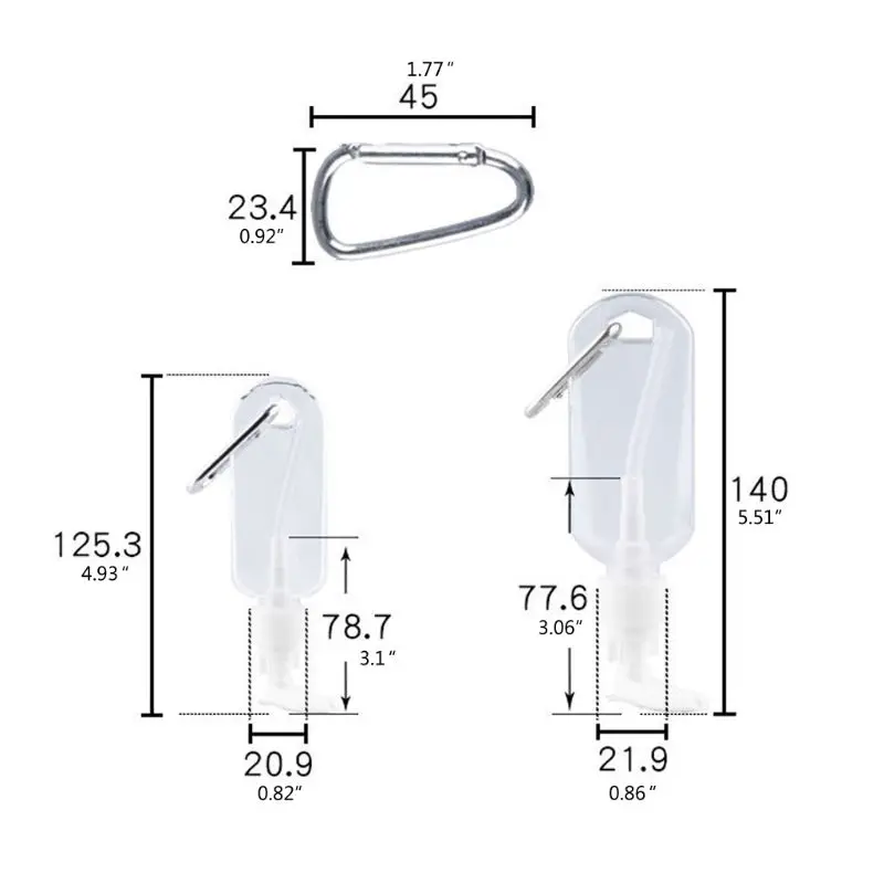 5Pcs 30ml 50ml Portable Trigger Sprayers Refillable Water Spray Bottle Liquid Containers Hand Sanitizer Empty Bottles
5Pcs 30ml 50ml Portable Trigger Sprayers Refillable Water Spray Bottle Liquid Containers Hand Sanitizer Empty Bottles