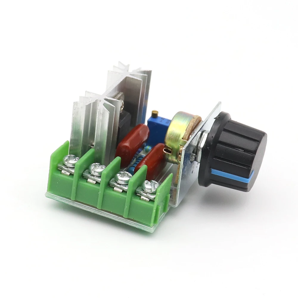 Thermostat Electronic Voltage Regulator Module 2000W SCR Dimming Dimmers Motor Speed Controller AC 200V
Thermostat Electronic Voltage Regulator Module 2000W SCR Dimming Dimmers Motor Speed Controller AC 200V