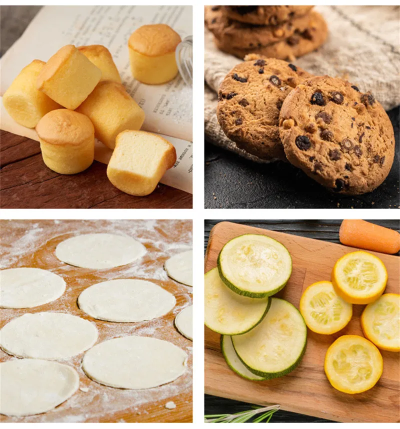 New 12Pcs Stainless Steel Round Dumplings Wrappers Molds Set Cutter Maker Tools Bakeware Cookie Tool wholesale
New 12Pcs Stainless Steel Round Dumplings Wrappers Molds Set Cutter Maker Tools Bakeware Cookie Tool wholesale