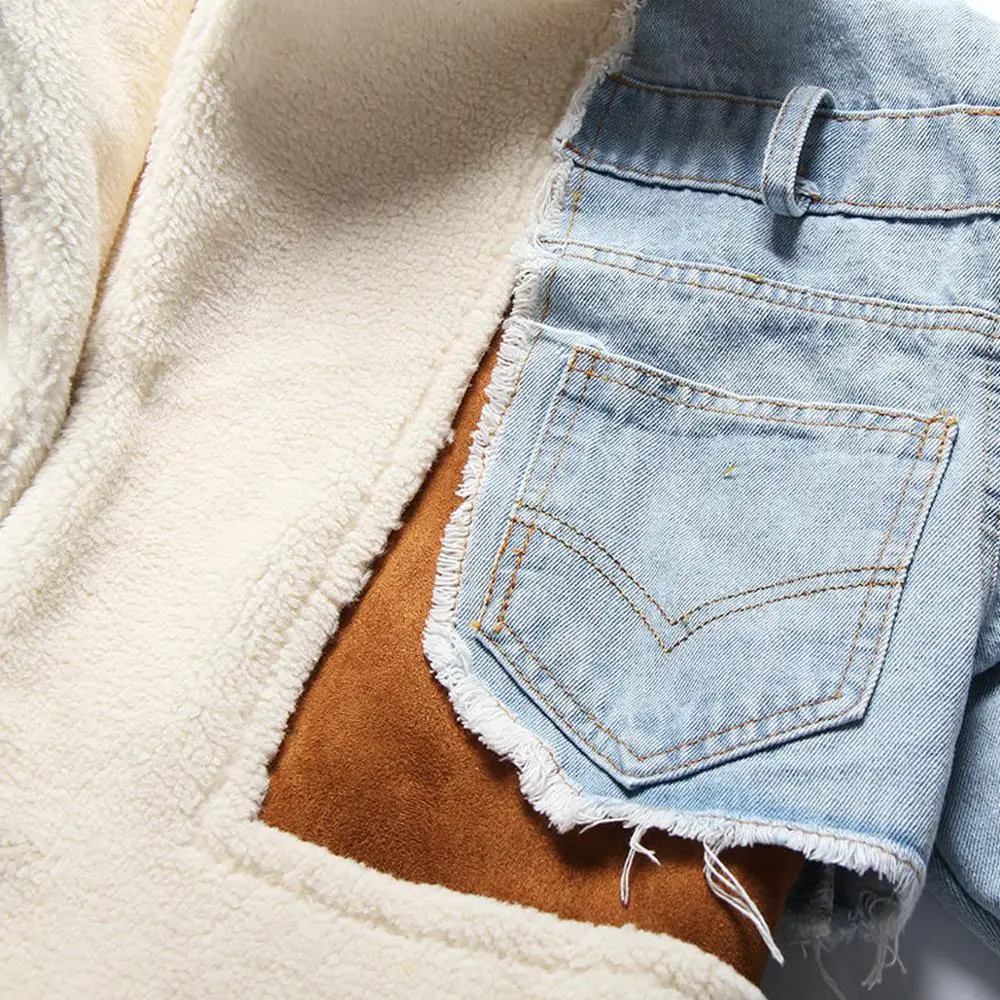 Luck A Women Winter Warm Fuax Fur Denim Jacket Coat Vintage Spliced Female Cowboy Coat Casual Lady Thick Liner Outwear
Luck A Women Winter Warm Fuax Fur Denim Jacket Coat Vintage Spliced Female Cowboy Coat Casual Lady Thick Liner Outwear