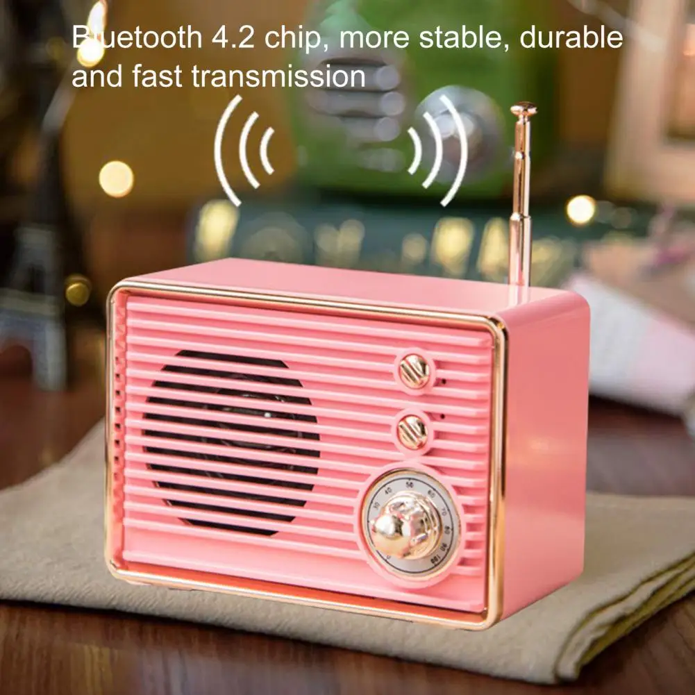 80% Hot sale M10 Speaker Bluetooth 4.2 Rechargeable Vintage Wireless Sound Box for Home
80% Hot sale M10 Speaker Bluetooth 4.2 Rechargeable Vintage Wireless Sound Box for Home