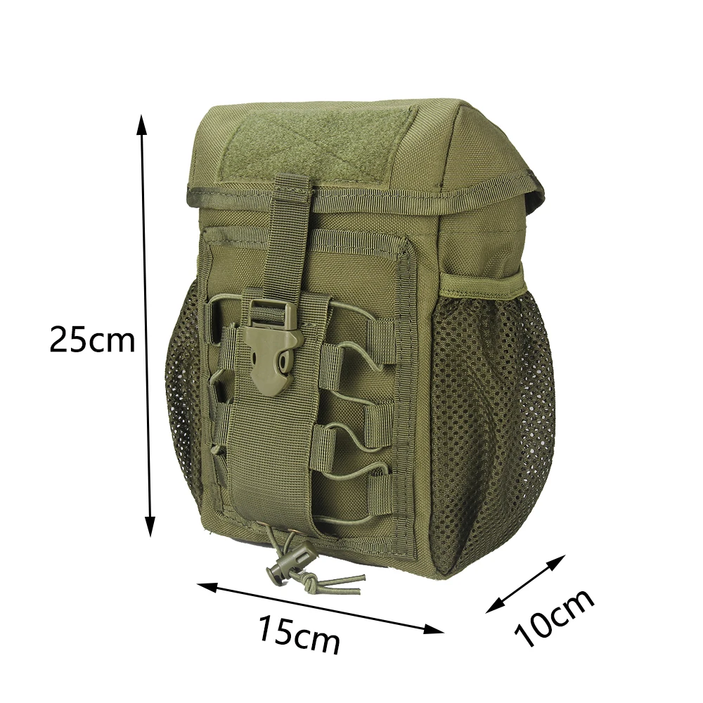 1000D Tactical Molle Bag Cycling Hiking Travel Camping Outdoor Sports Accessories Storage Pouch Utility Organizer Pouch Tool Bag
1000D Tactical Molle Bag Cycling Hiking Travel Camping Outdoor Sports Accessories Storage Pouch Utility Organizer Pouch Tool Bag