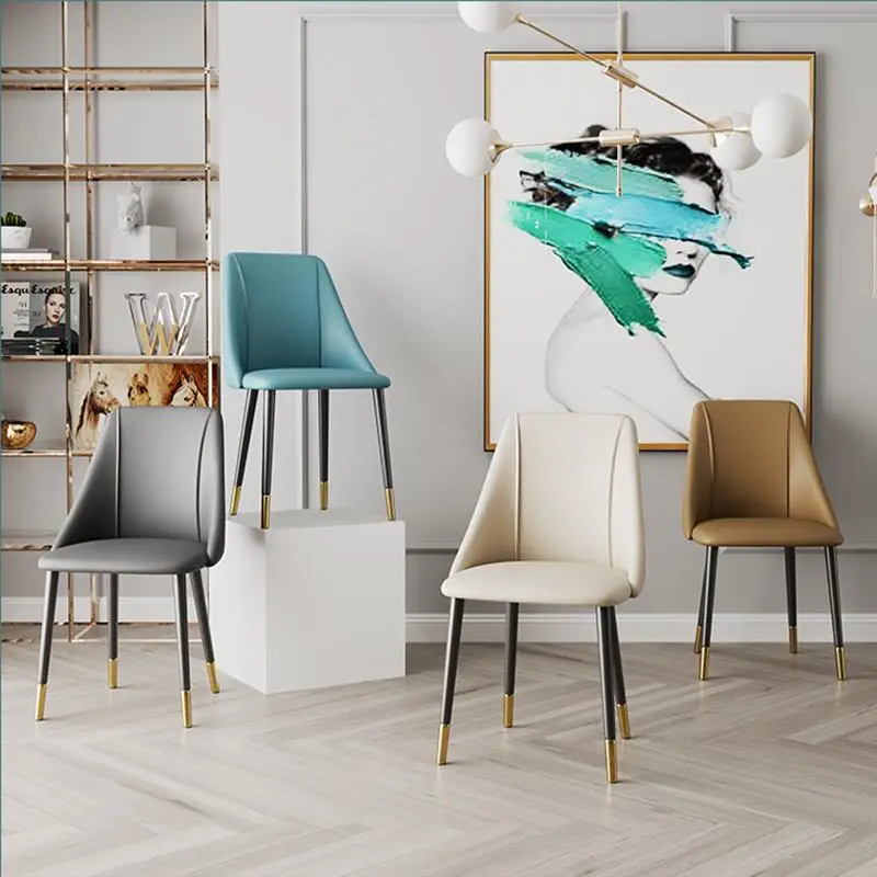 Скандинавские минималистичные стулья для ресторана столовой офисные совещаний