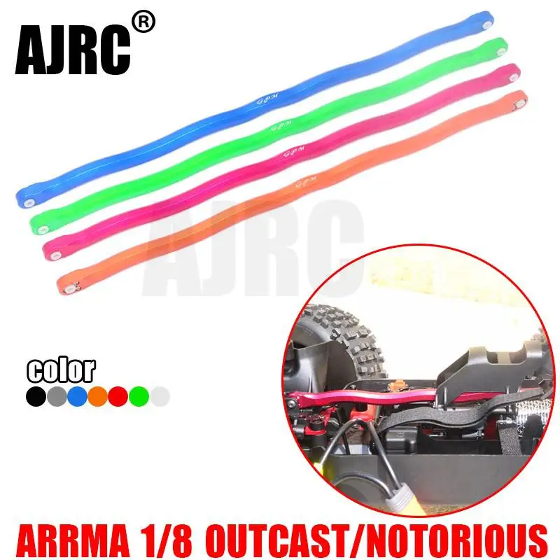 Arrma 2019 V4 OUTCAST/NOTORIOUS metal body center beam fixed keel tie rod 
Arrma 2019 V4 OUTCAST/NOTORIOUS metal body center beam fixed keel tie rod