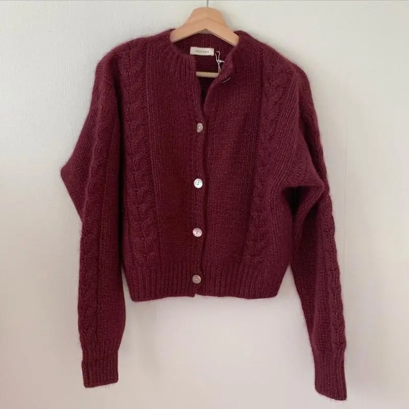 2020 New Fashion Korean Women Long Sleeve Kint Cardigan Autumn Winter Pink Cropped Sweater Ladies Casual Kintted Cardigans Tops
2020 New Fashion Korean Women Long Sleeve Kint Cardigan Autumn Winter Pink Cropped Sweater Ladies Casual Kintted Cardigans Tops