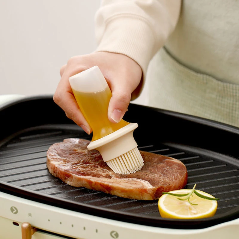 Щетка для выпечки, силиконовая бутылка для масла, кухонная щетка для масла без ворса, аксессуары для готовки, инструменты для барбекю, гадже...
Щетка для выпечки, силиконовая бутылка для масла, кухонная щетка для масла без ворса, аксессуары для готовки, инструменты для барбекю, гадже...