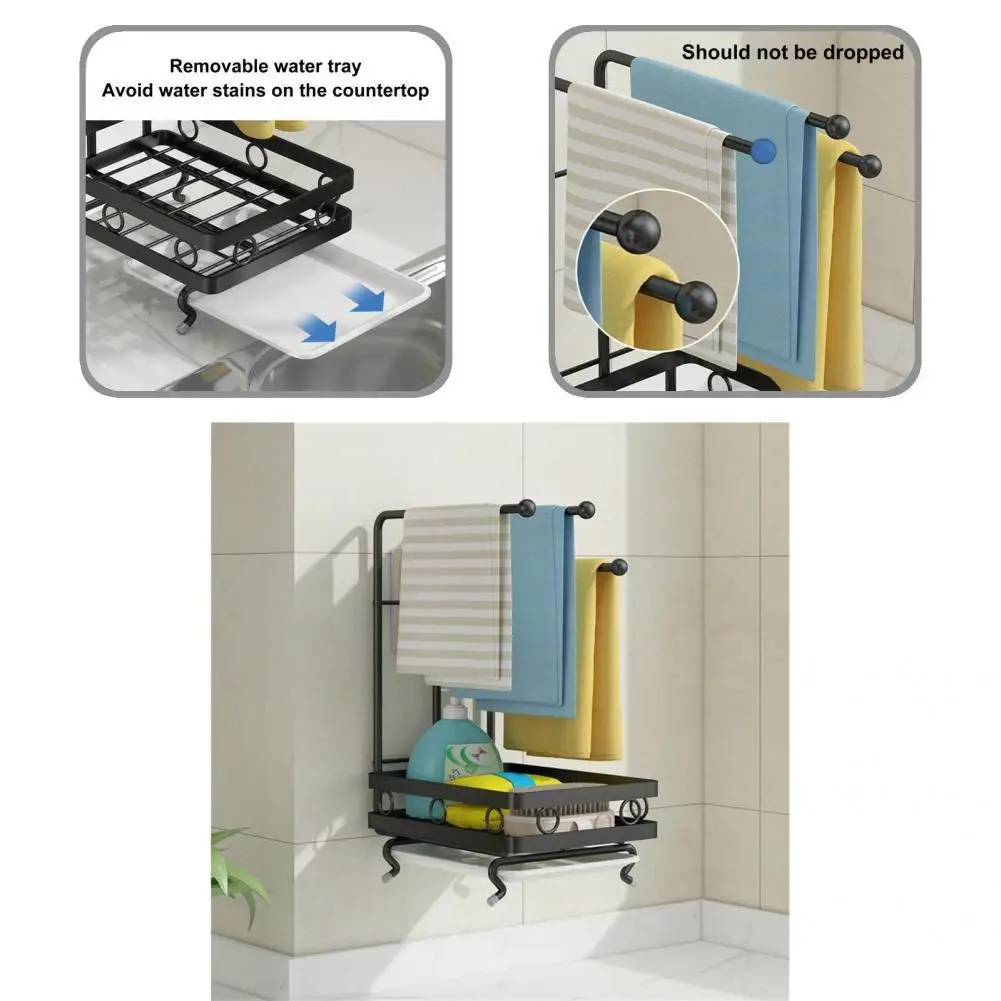 Durable Anti-rust Oil-proof Detachable Tray Punch Free Drainer Organizer for Kitchen Drainer Rack Drainer Rack
Durable Anti-rust Oil-proof Detachable Tray Punch Free Drainer Organizer for Kitchen Drainer Rack Drainer Rack