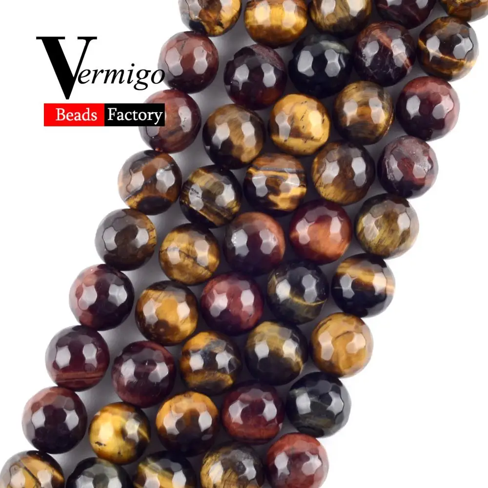 Natural Faceted Multicolor Tiger Eye Beads For Needlework Jewelry Making 4 6 8 10 12mm Spacer Beads Diy Bracelet Necklace 15"
Natural Faceted Multicolor Tiger Eye Beads For Needlework Jewelry Making 4 6 8 10 12mm Spacer Beads Diy Bracelet Necklace 15"