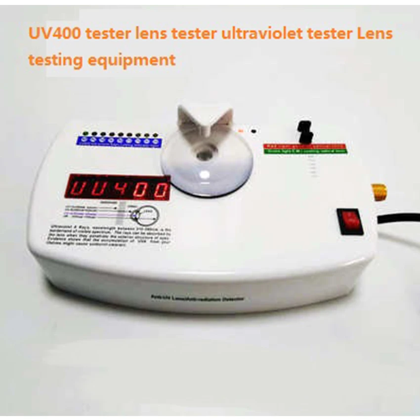 Тестер для линз UV400, Ультрафиолетовый тестер для линз, оборудование для тестирования, регулировка длины волны
Тестер для линз UV400, Ультрафиолетовый тестер для линз, оборудование для тестирования, регулировка длины волны