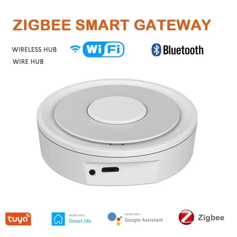 Хаб смарт-шлюза Tuya ZigBee, беспроводной/проводной хаб с дистанционным управлением через приложение Smart Life, работает с Alexa Google Home Assistant
Хаб смарт-шлюза Tuya ZigBee, беспроводной/проводной хаб с дистанционным управлением через приложение Smart Life, работает с Alexa Google Home Assistant