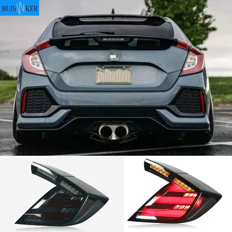 Car Styling for HONDA CIVIC X 10th Hatchback LED tail light CIVIC LED Rear Lamp DRL+Brake Trunk
Car Styling for HONDA CIVIC X 10th Hatchback LED tail light CIVIC LED Rear Lamp DRL+Brake Trunk