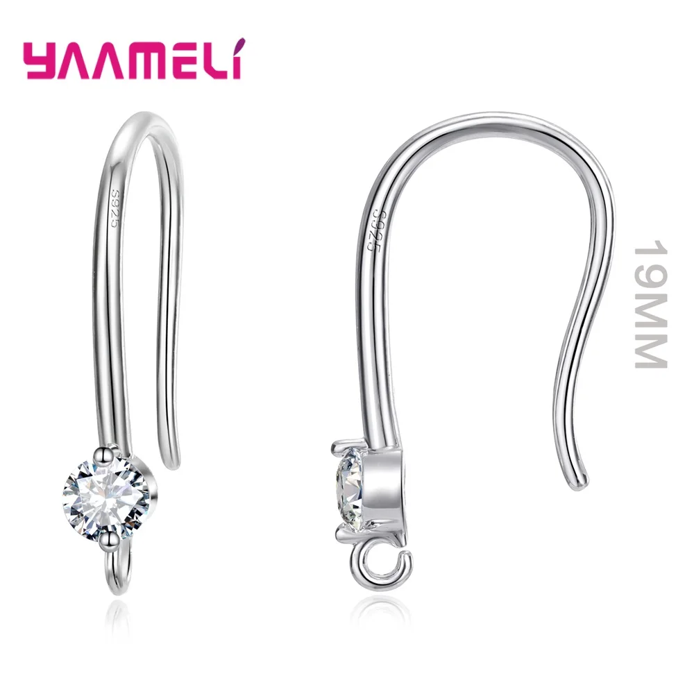 925 Sterling Silver Crystal Earring Hooks Wholesale Items DIY Earring Making Supplies Hot Selling Wholesale
925 Sterling Silver Crystal Earring Hooks Wholesale Items DIY Earring Making Supplies Hot Selling Wholesale