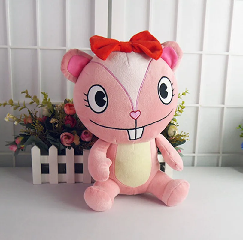 Плюшевые куклы Happy Tree Friends, аниме Giggles, плюшевые игрушки, 32 см, мягкая подушка, высокое качество, подарок
Плюшевые куклы Happy Tree Friends, аниме Giggles, плюшевые игрушки, 32 см, мягкая подушка, высокое качество, подарок