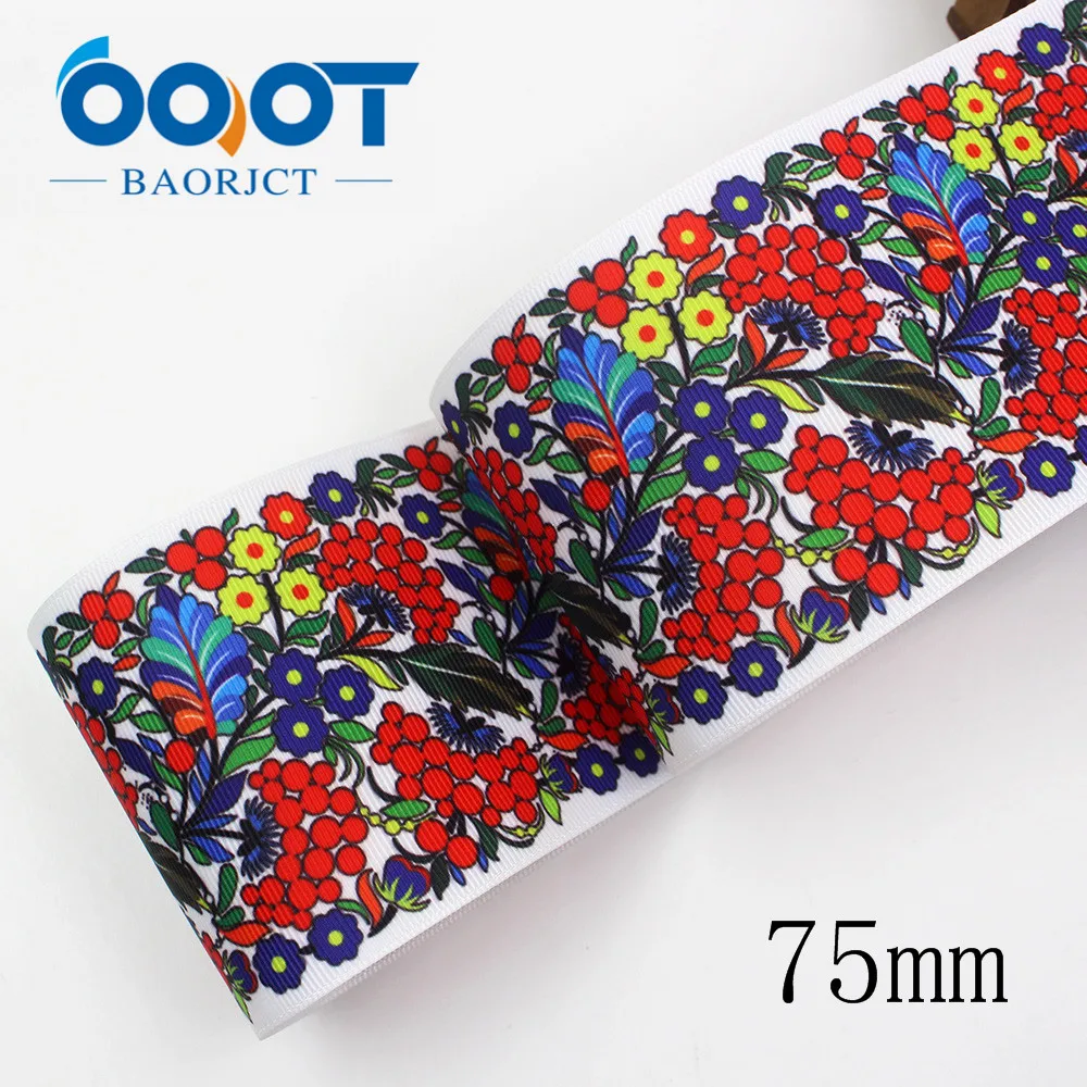OOOT BAORJCT I-191224-2833, 75 мм 10 ярдов цветы термотрансферные печатные корсажные ленты, Свадебная вечеринка украшения DIY материал
OOOT BAORJCT I-191224-2833, 75 мм 10 ярдов цветы термотрансферные печатные корсажные ленты, Свадебная вечеринка украшения DIY материал