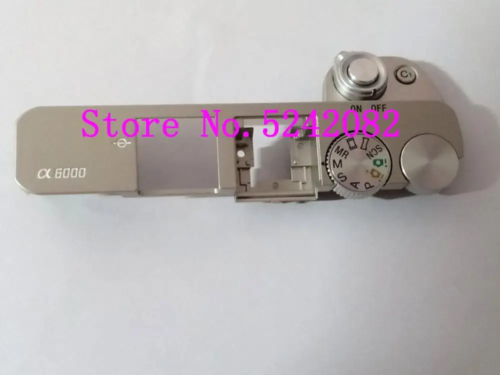 Original A6000 Top Cover Power Swich Shutter Button For SONY A6000 ILCE-6000 ILCE6000 Camera Replacement Unit Repair Parts
Original A6000 Top Cover Power Swich Shutter Button For SONY A6000 ILCE-6000 ILCE6000 Camera Replacement Unit Repair Parts