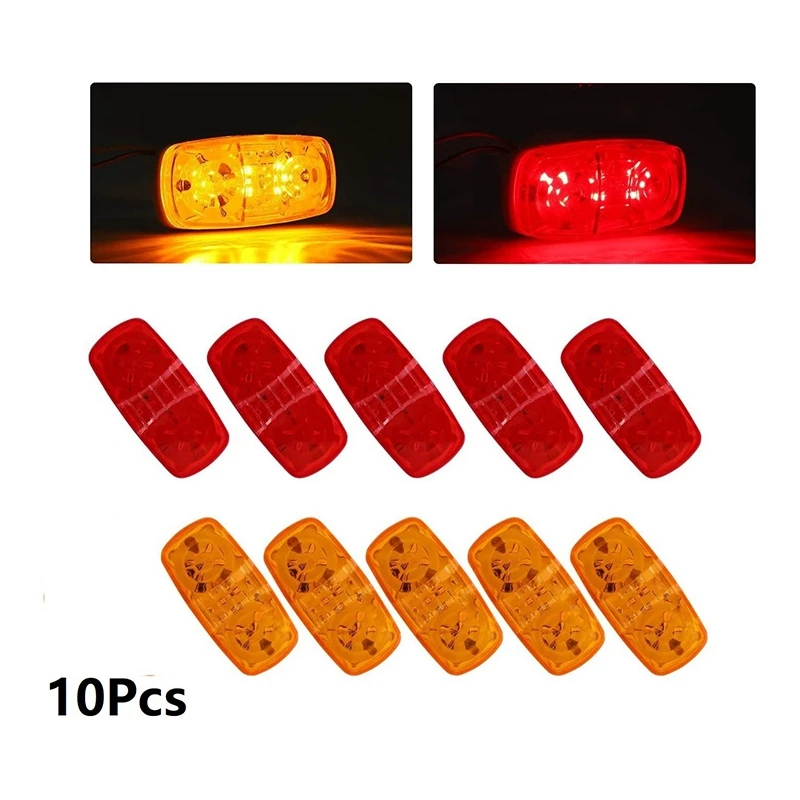 10X Led Camper внешние огни прицепа с прицепом габаритных огней двойной яблочко боковина крыла огни 10 диоды для подавления переходных скачков нап...
10X Led Camper внешние огни прицепа с прицепом габаритных огней двойной яблочко боковина крыла огни 10 диоды для подавления переходных скачков нап...