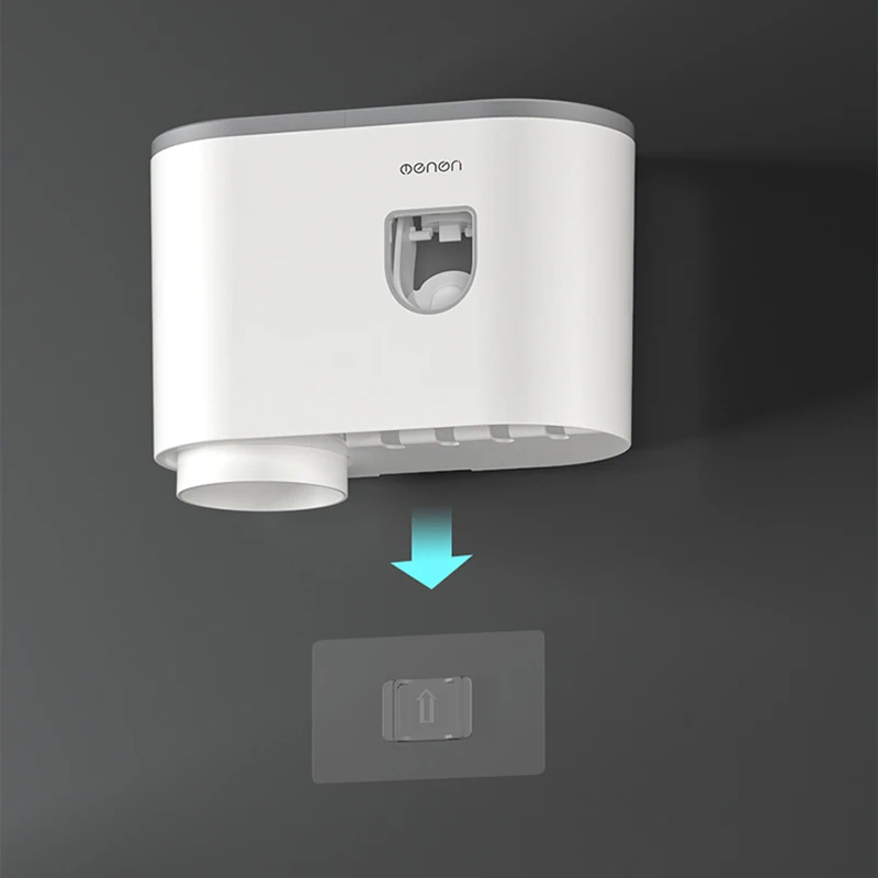 Toothpaste Dispenser Toothpaste Squeezer Wall Mounted Toothbrush Holder Bathroom accessories set Bathroom Product
Toothpaste Dispenser Toothpaste Squeezer Wall Mounted Toothbrush Holder Bathroom accessories set Bathroom Product