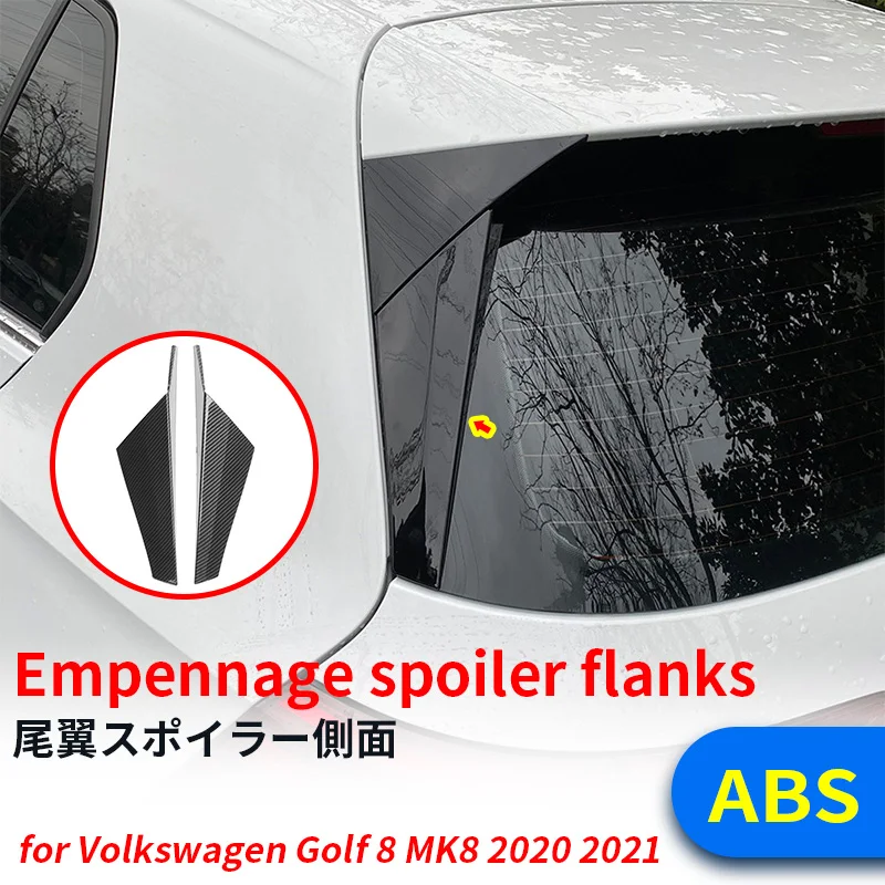 Car Rear Window Side Spoiler ABS Accessories Fit for Volkswagen Golf 8 MK8 Black Outer Tail Patch Exterior Tail Wing Cover Trim
Car Rear Window Side Spoiler ABS Accessories Fit for Volkswagen Golf 8 MK8 Black Outer Tail Patch Exterior Tail Wing Cover Trim