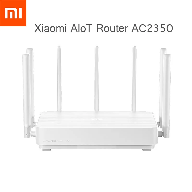Xiaomi AIoT Router AC2350 Gigabit 2183Mbps 128MB Dual-Band WiFi Wireless Router Wifi Repeater With 7 High Gain Antennas Wider
Xiaomi AIoT Router AC2350 Gigabit 2183Mbps 128MB Dual-Band WiFi Wireless Router Wifi Repeater With 7 High Gain Antennas Wider