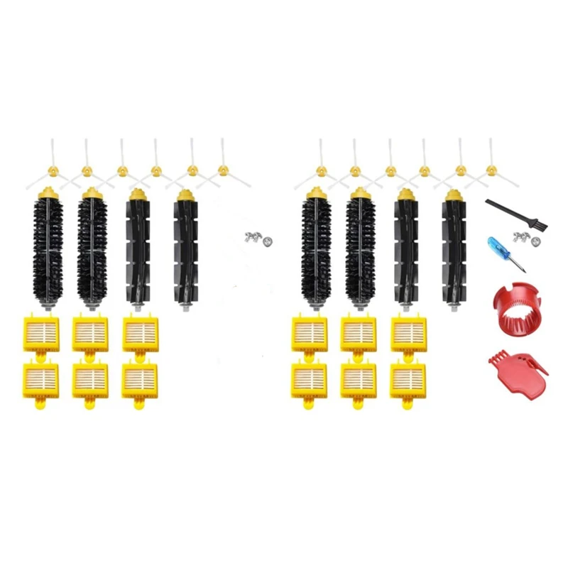 HEPA Filters Roller Brush Replacement Kit for IRobot Roomba 700 Series 760 770 780 790 Vacuum Cleaner Accessories
HEPA Filters Roller Brush Replacement Kit for IRobot Roomba 700 Series 760 770 780 790 Vacuum Cleaner Accessories