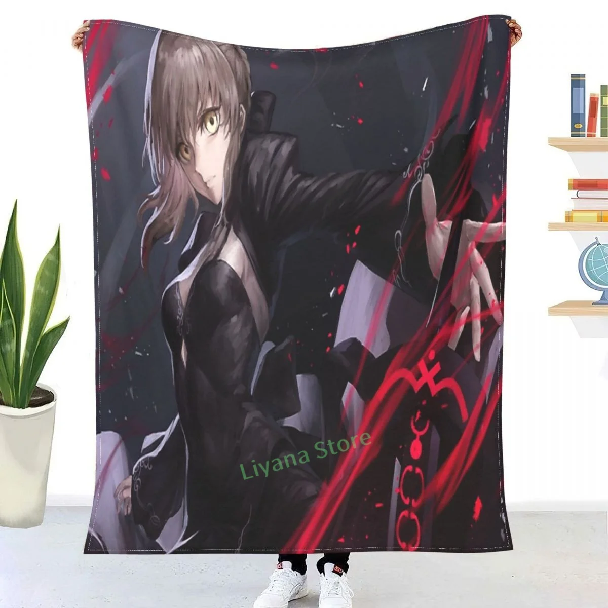 Декоративное одеяло Saber Fate с 3D рисунком для дивана, спальни, детей и взрослых, рождественский подарок
Декоративное одеяло Saber Fate с 3D рисунком для дивана, спальни, детей и взрослых, рождественский подарок
