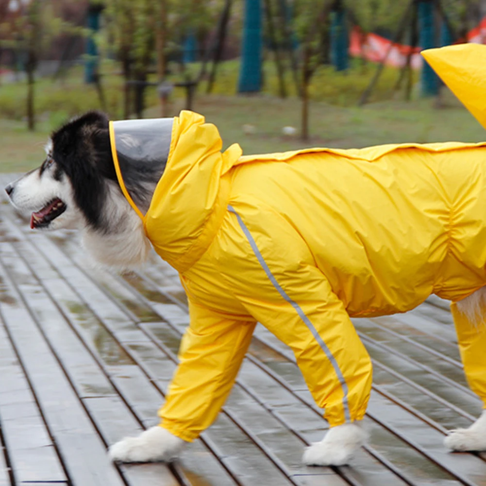 Dog Raincoat 8 Sizes Available Reflective Strips Waterproof Rain Clothes With Hood Universal Pet Raincoat Functional Rain Jacket
Dog Raincoat 8 Sizes Available Reflective Strips Waterproof Rain Clothes With Hood Universal Pet Raincoat Functional Rain Jacket