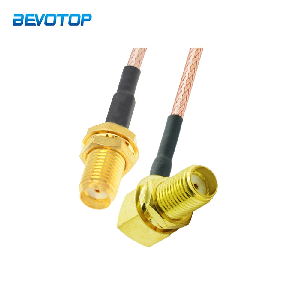 SMA female to SMA Female right angle RF Coax Pigtail Cable RG316 Connector Adapter,BEVOTOP 50CM-30M
SMA female to SMA Female right angle RF Coax Pigtail Cable RG316 Connector Adapter,BEVOTOP 50CM-30M