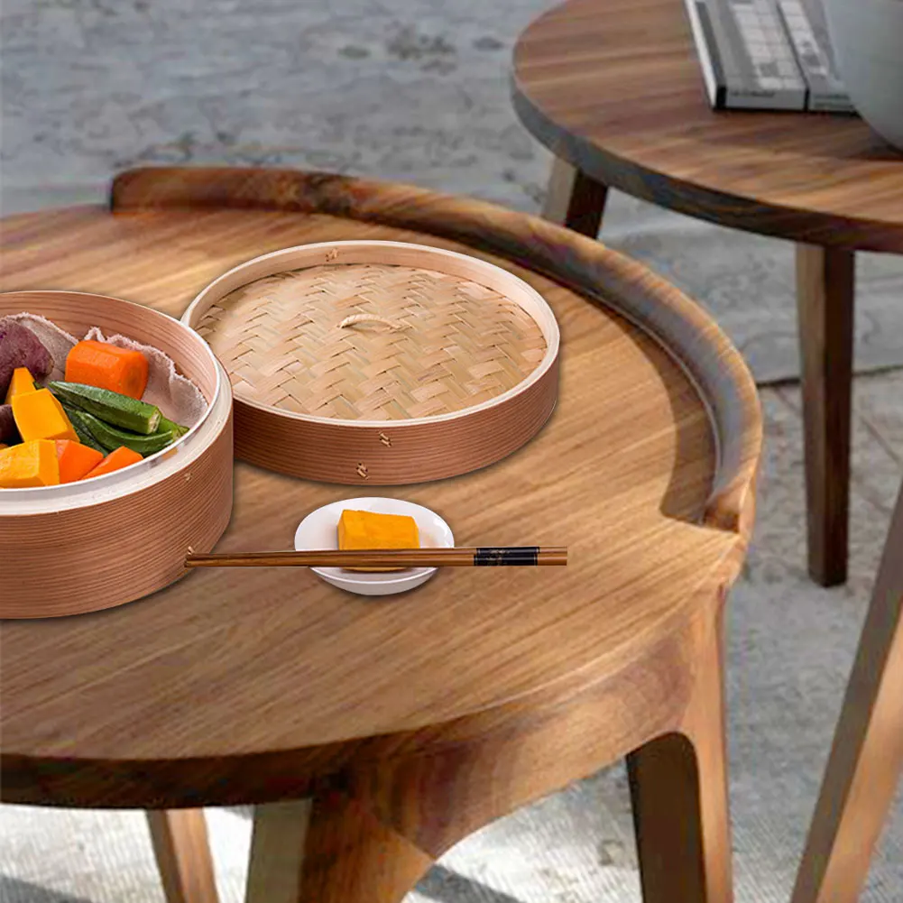 18cm Chinese Dumplings Bamboo Steamer Kitchen Cookware Fish Rice Dim Sum Basket Rice Pasta Vegetable Cooker Kitchen Accessories
18cm Chinese Dumplings Bamboo Steamer Kitchen Cookware Fish Rice Dim Sum Basket Rice Pasta Vegetable Cooker Kitchen Accessories