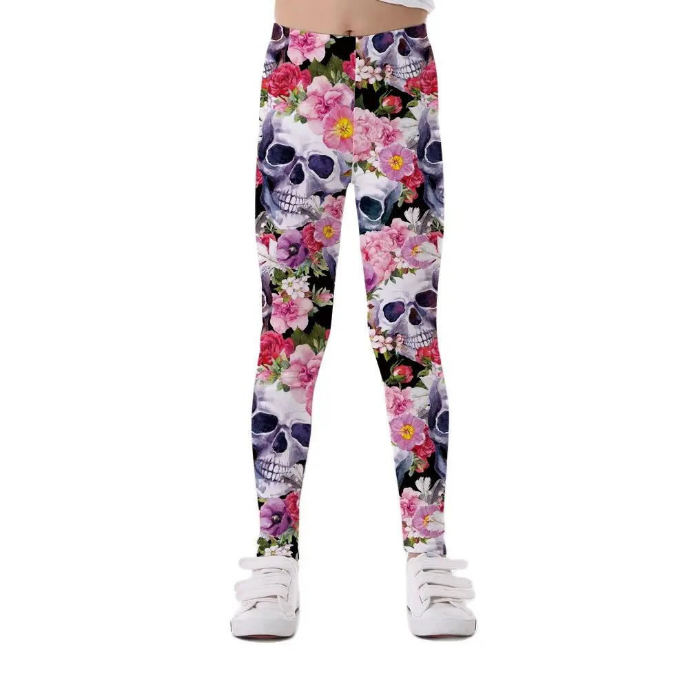 New Sexy Halloween Skull Rose 3D Prints Girls Kids Elastic Fitness Gym Sport Workout Leggings Yoga Pants Dropshipping Sweatpants
New Sexy Halloween Skull Rose 3D Prints Girls Kids Elastic Fitness Gym Sport Workout Leggings Yoga Pants Dropshipping Sweatpants