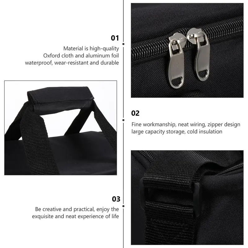 1PC Lunch Tote Bag Oxford Cloth Food Bag Portable Bag Picnic Bag for Outdoor School Home
1PC Lunch Tote Bag Oxford Cloth Food Bag Portable Bag Picnic Bag for Outdoor School Home