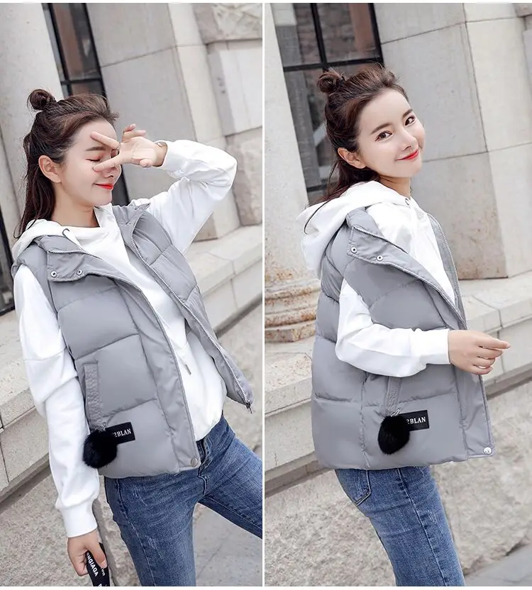 Brands New Down Cotton Vest Women Winter Short Waistcoat Outerwear Sleeveless Jacket Coat Student Autumn Cotton Vests PDD017
Brands New Down Cotton Vest Women Winter Short Waistcoat Outerwear Sleeveless Jacket Coat Student Autumn Cotton Vests PDD017