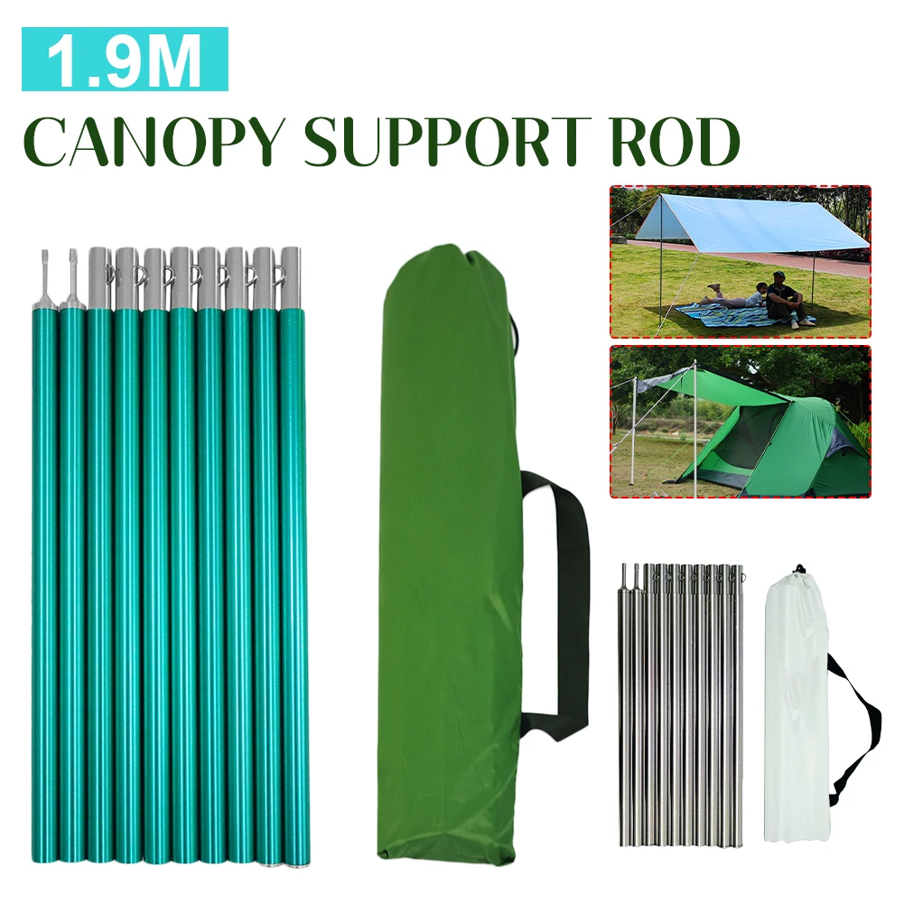 10x Aluminum Alloy Tent Awning Pole Lightweight Camping Beach Picnic Sunshade Poles Portable Later Stand Camping Accessories
10x Aluminum Alloy Tent Awning Pole Lightweight Camping Beach Picnic Sunshade Poles Portable Later Stand Camping Accessories