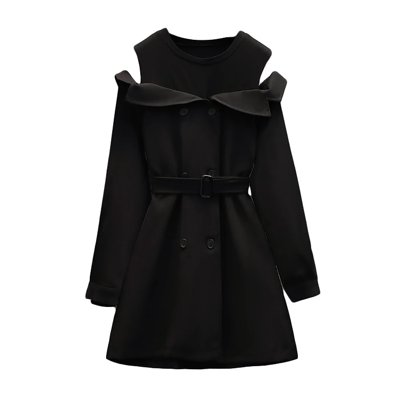 Plus Size Autumn Long Sleeve Off The Shoulder Black Blazer Dresses Office Ladies Elegant High Waist A-line Vestidos 4XL Dresses
Plus Size Autumn Long Sleeve Off The Shoulder Black Blazer Dresses Office Ladies Elegant High Waist A-line Vestidos 4XL Dresses