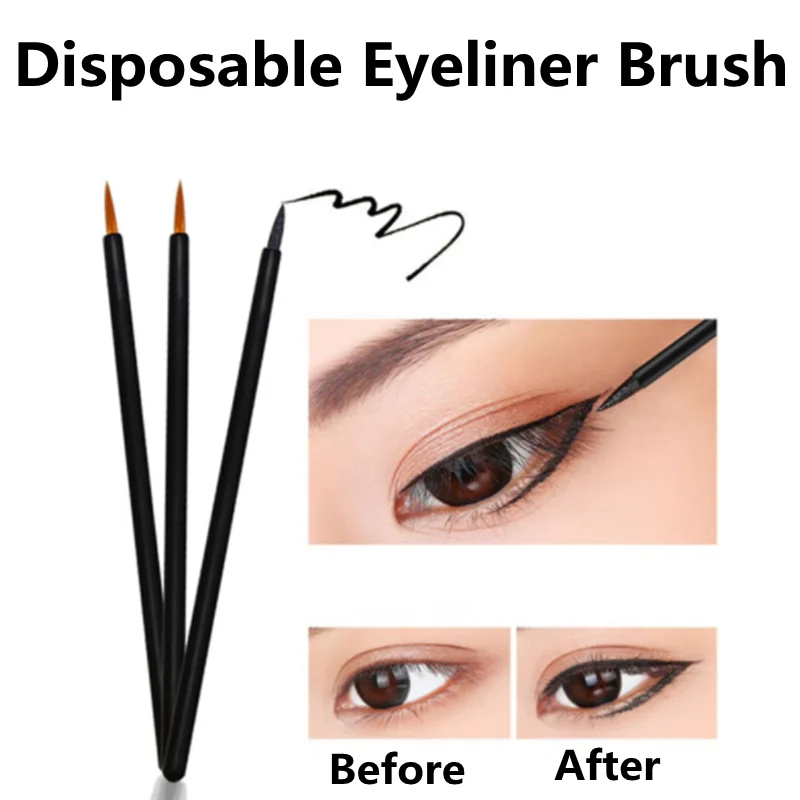 10Pcs Disposable Eyeliner Brush Liquid Eyeliner Cream Brush Fiber Pen Lip Pencil Portable Facial Makeup Beauty Cosmetics Tools 
10Pcs Disposable Eyeliner Brush Liquid Eyeliner Cream Brush Fiber Pen Lip Pencil Portable Facial Makeup Beauty Cosmetics Tools