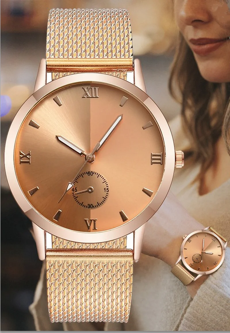 

Hot 2021 Vansvar Women'S Casual Quartz Plastic Leather Band Starry Sky Analog Wrist Watch Valentine Gift Luxury Reloj Femenino