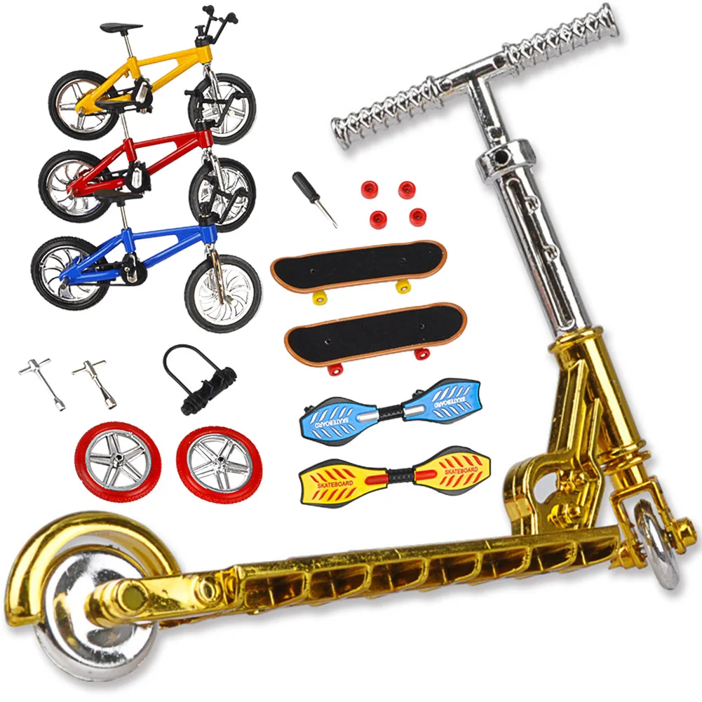 Alloy Kids Toy For Boys Simulation With Skateboard Finger Bike Road Bicycle Mini Gift Collection Multifunction Diecast Model
Alloy Kids Toy For Boys Simulation With Skateboard Finger Bike Road Bicycle Mini Gift Collection Multifunction Diecast Model