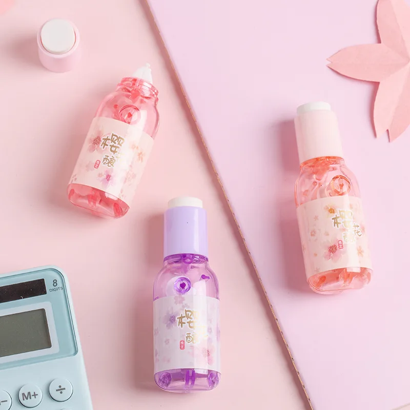 24 pcs/lot 5mm*6M Creative Cherry Correction Tape with Eraser Cute PET Tapes Promotional Stationery gift School Office Supplies
24 pcs/lot 5mm*6M Creative Cherry Correction Tape with Eraser Cute PET Tapes Promotional Stationery gift School Office Supplies