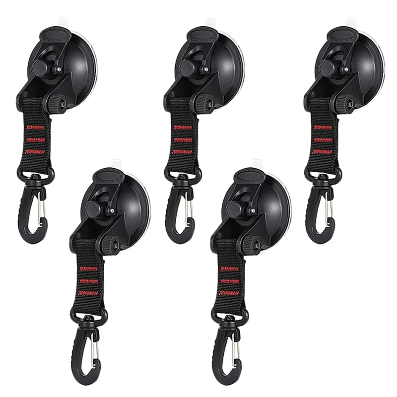 5PCS Heavy-Duty Suction Cup Hook Car Suction Cup Buckle Car Camping Cable Tie Car Tent Suction Cup for RV Camper Car
5PCS Heavy-Duty Suction Cup Hook Car Suction Cup Buckle Car Camping Cable Tie Car Tent Suction Cup for RV Camper Car